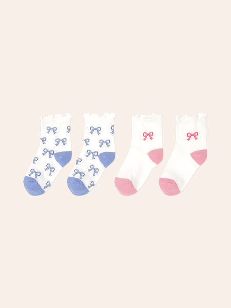 Huxbaby - 2PK Frill Sock / Multi