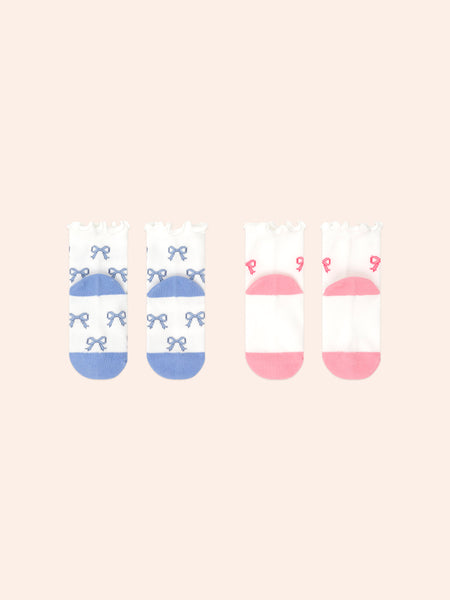 Huxbaby - 2PK Frill Sock / Multi