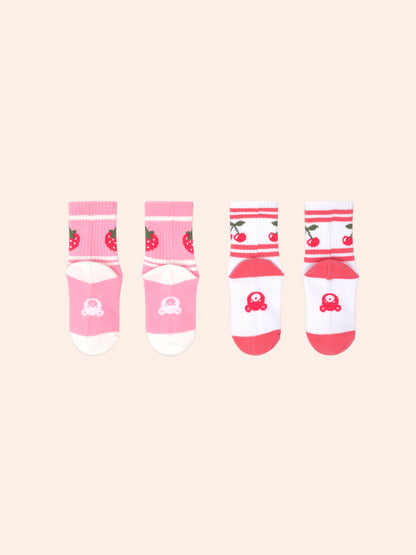 Huxbaby - 2PK Girls Sport Sock / Multi