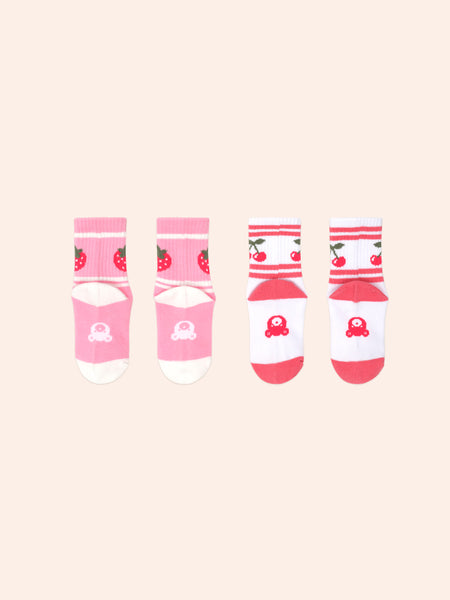 Huxbaby - 2PK Girls Sport Sock / Multi