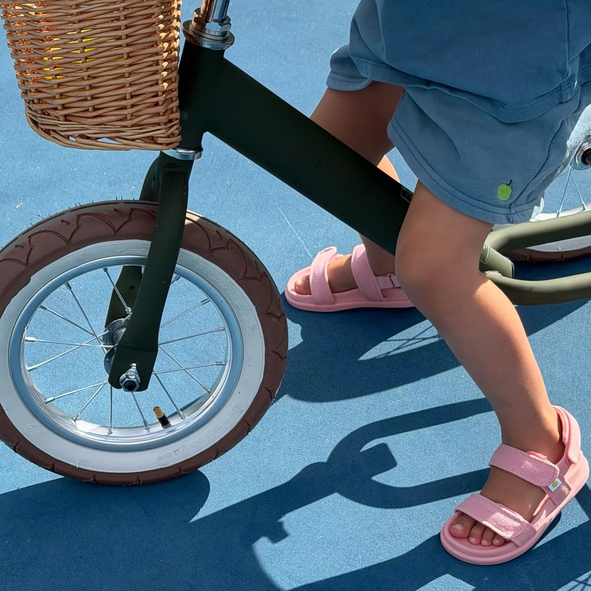 Mini Mela - Organic Cotton Sandal / Pink