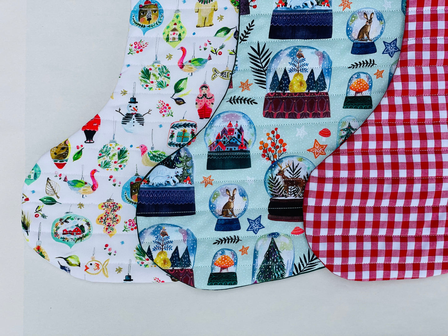 Curls Three - Christmas Stocking