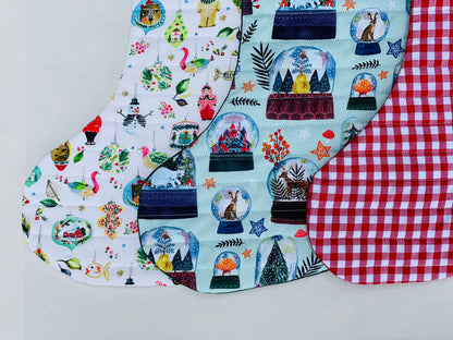 Curls Three - Christmas Stocking