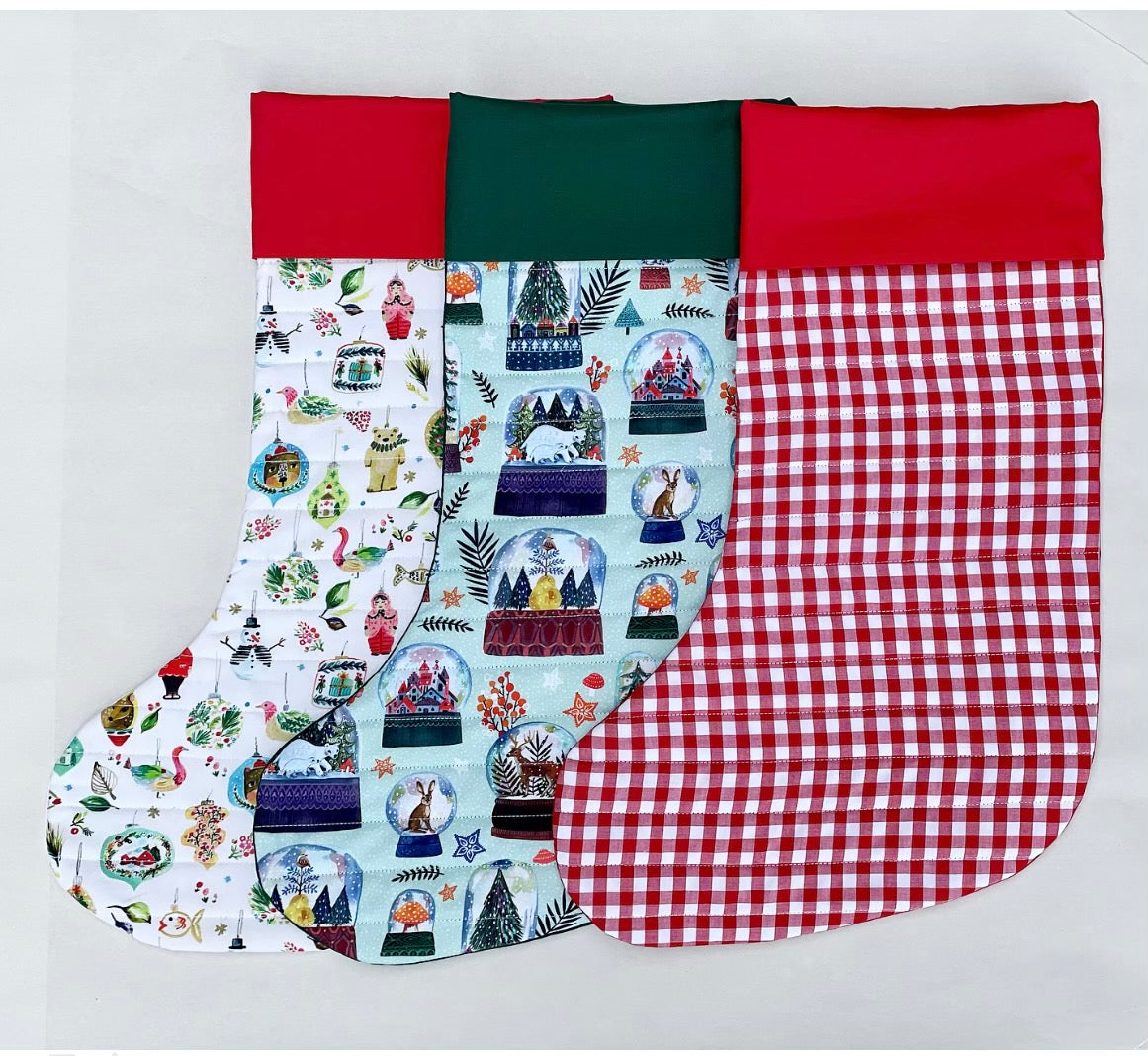 Curls Three - Christmas Stocking