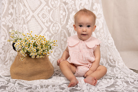 Alex & Ant - Flossy Playsuit / Pink