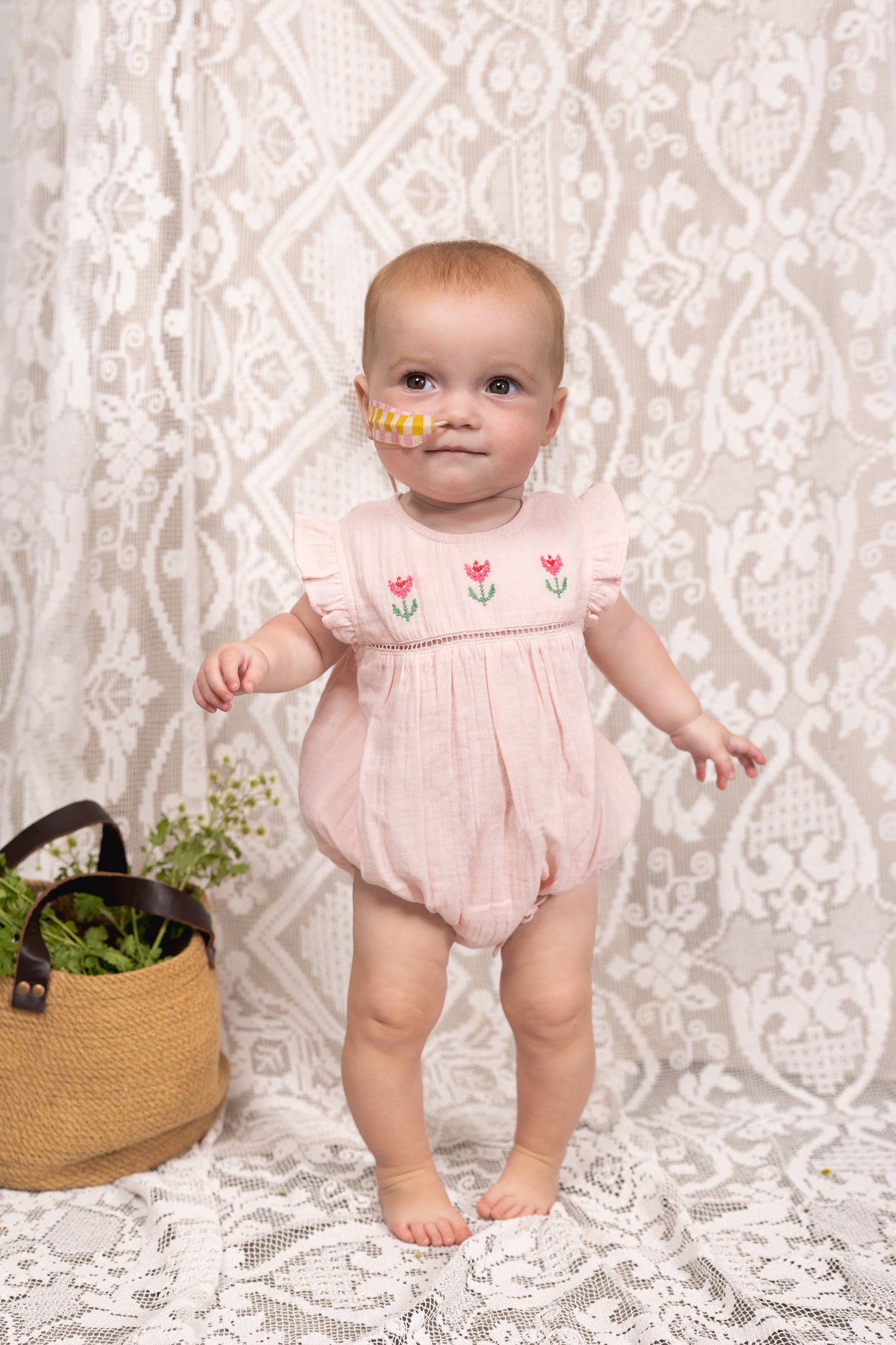 Alex & Ant - Flee Playsuit / Pink