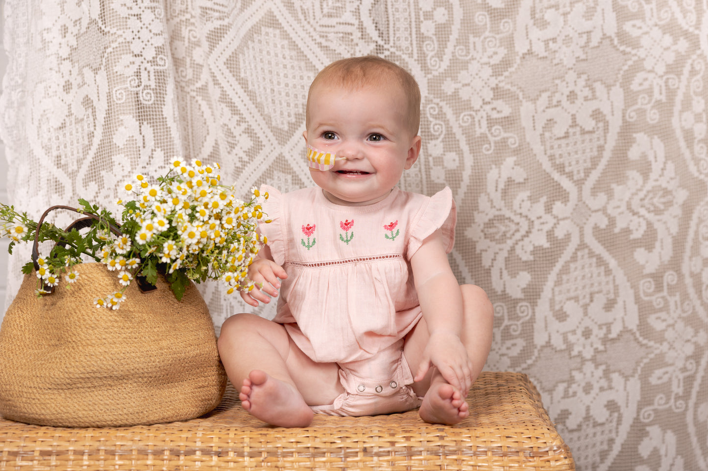 Alex & Ant - Flee Playsuit / Pink