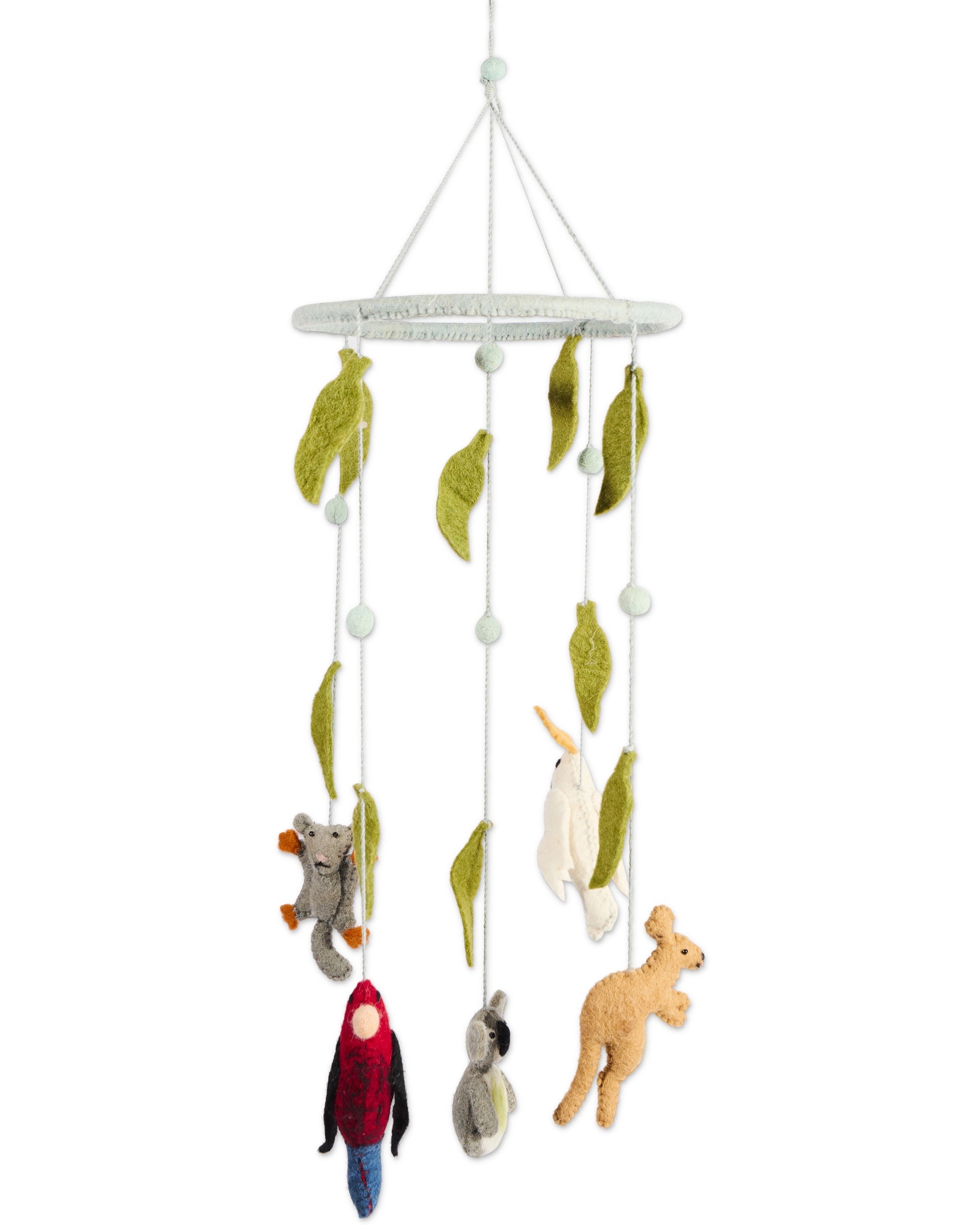 Kip & Co - Felted Wool Mobile / Australian Friends