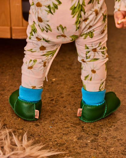 Kip & Co - Baby Booties / Green