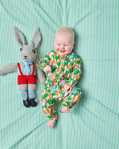 Kip & Co - Long Sleeve ZIP Romper / Carrot Joy Organic