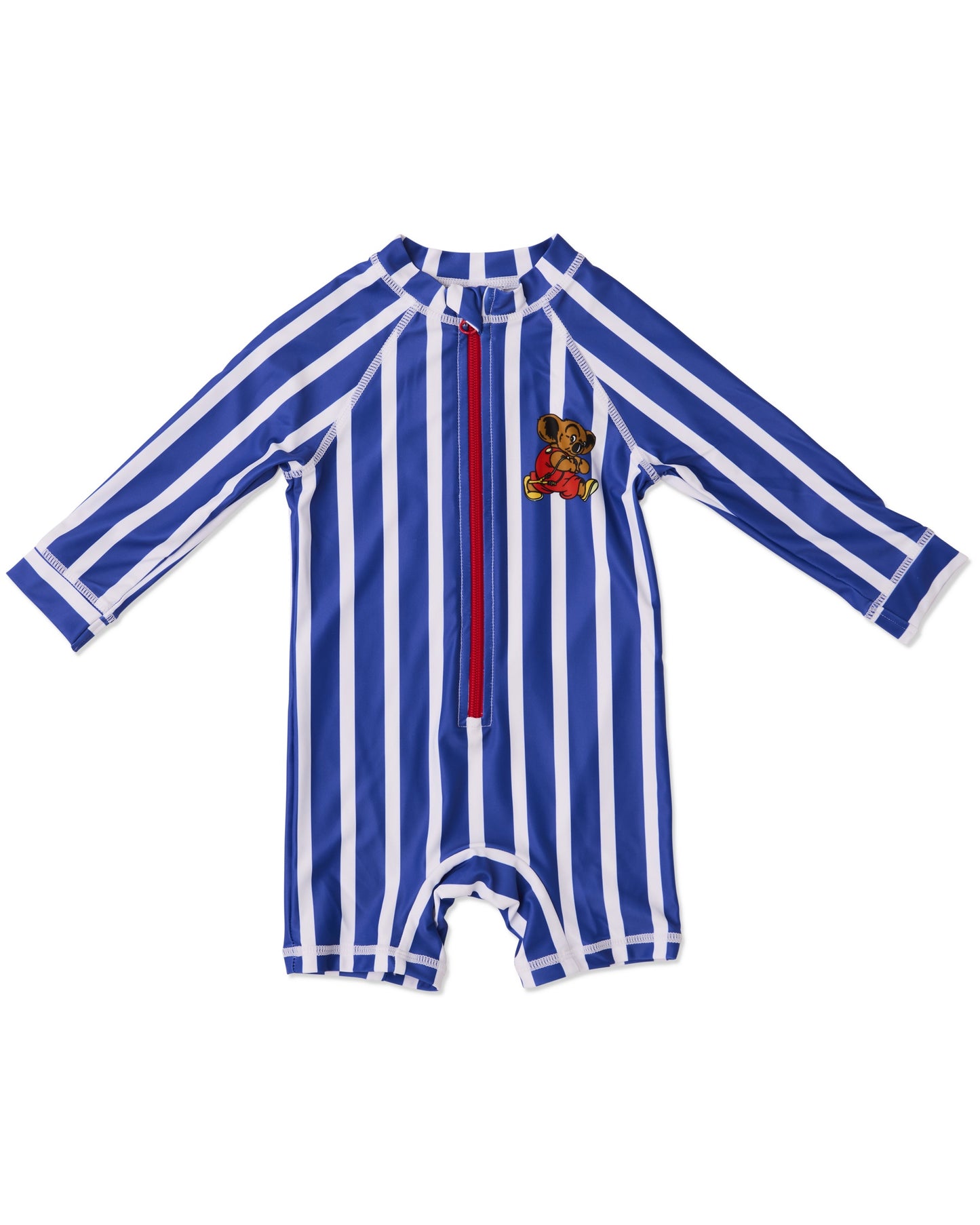 Kip & Co - Blinky Bill Blinky Stripe Baby Long Sleeve Zip Bathers
