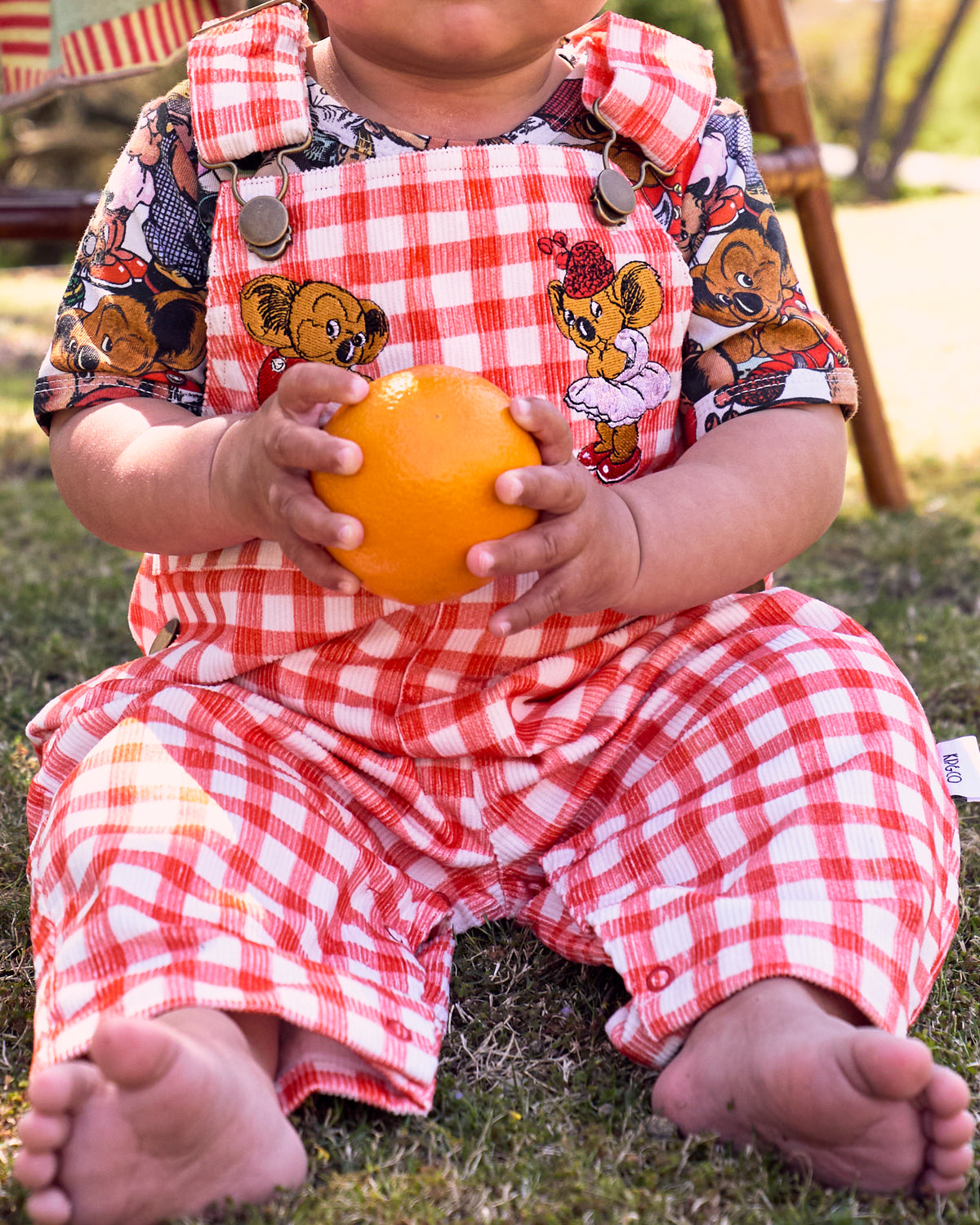 Kip & Co - Blinky Bill Blinky Baby Corduroy Overalls