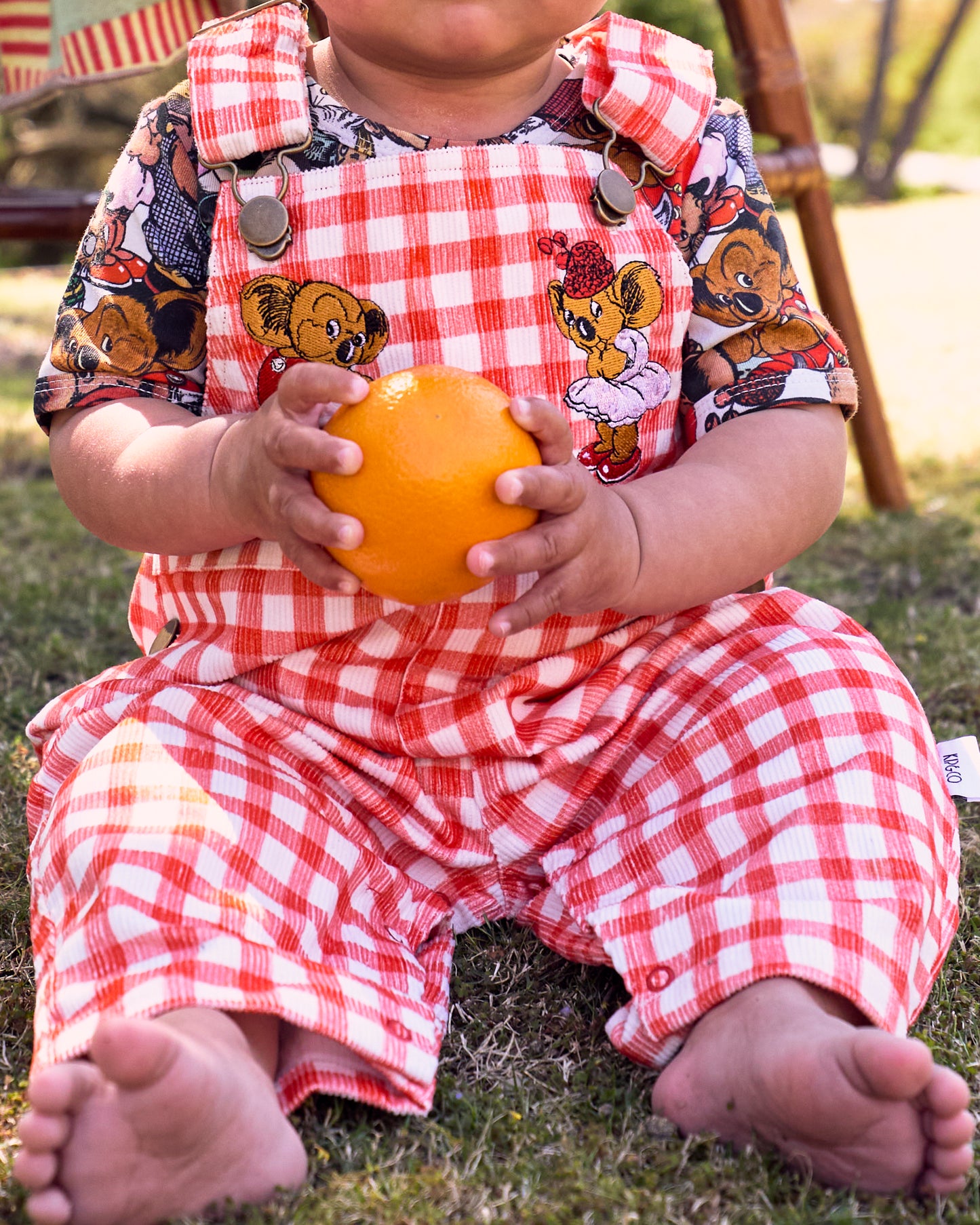 Kip & Co - Blinky Bill Blinky Baby Corduroy Overalls