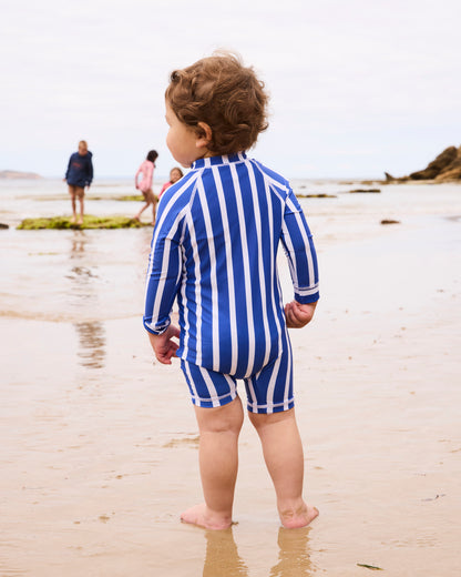 Kip & Co - Blinky Bill Blinky Stripe Baby Long Sleeve Zip Bathers