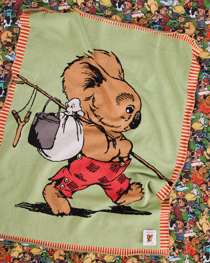 Kip & Co - Blinky Bill Blinky Cotton Knitted Blanket
