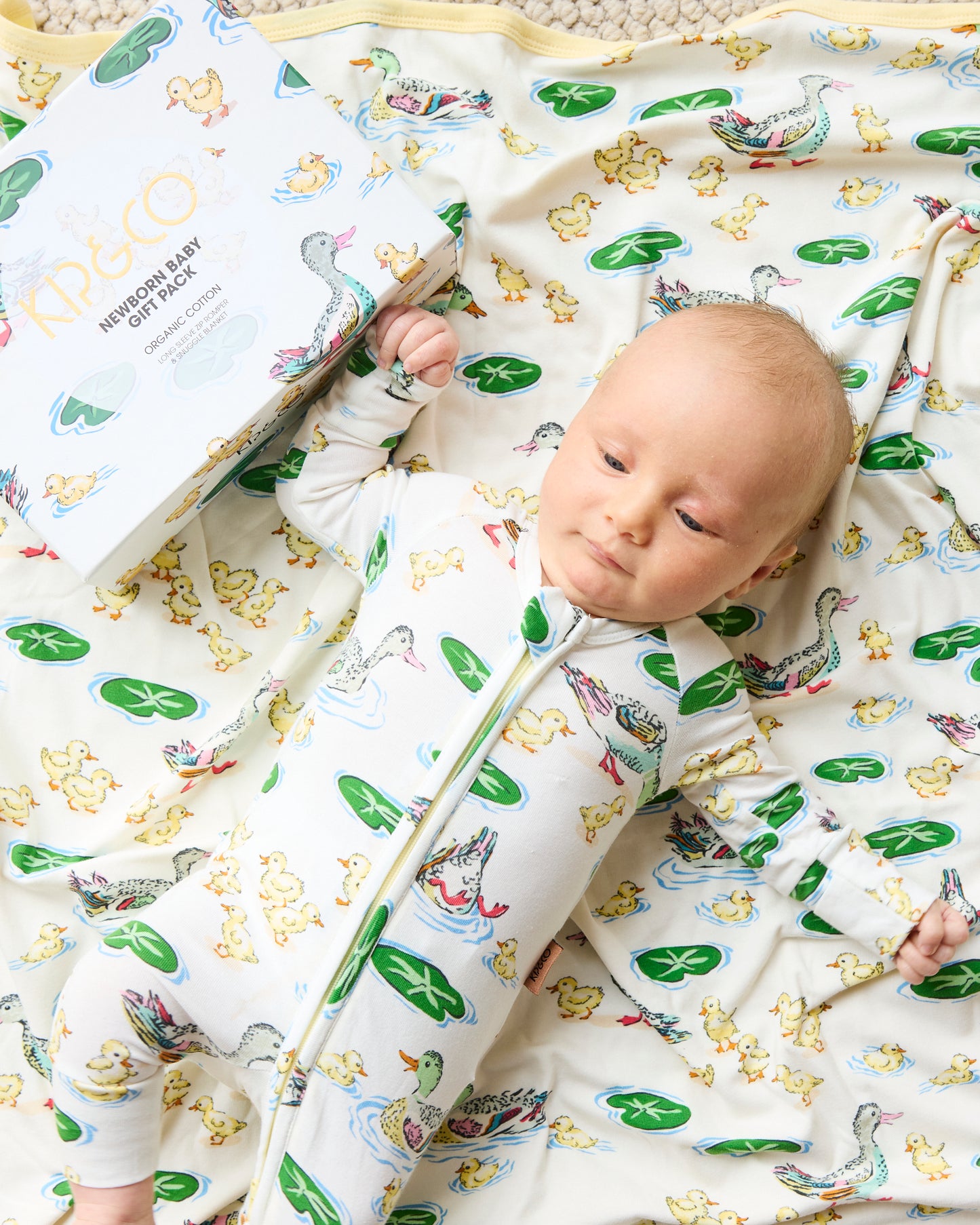 Kip & Co - Newborn Baby Gift Pack / Little Ducky