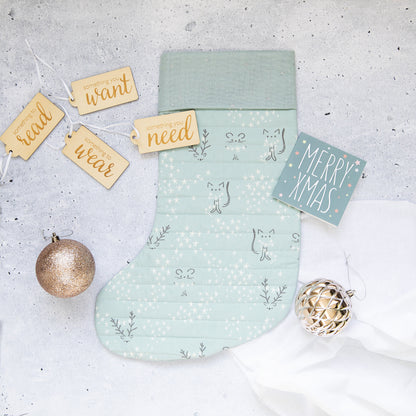 Curls Three - Christmas Stocking