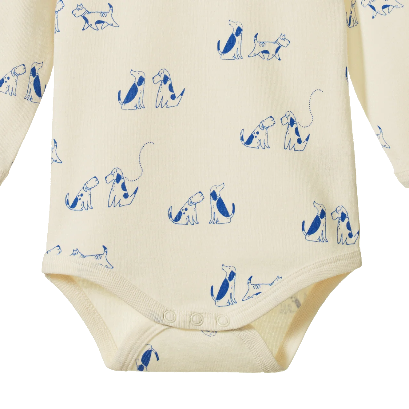 Nature Baby - Long Sleeve Bodysuit / Dog Walk Print