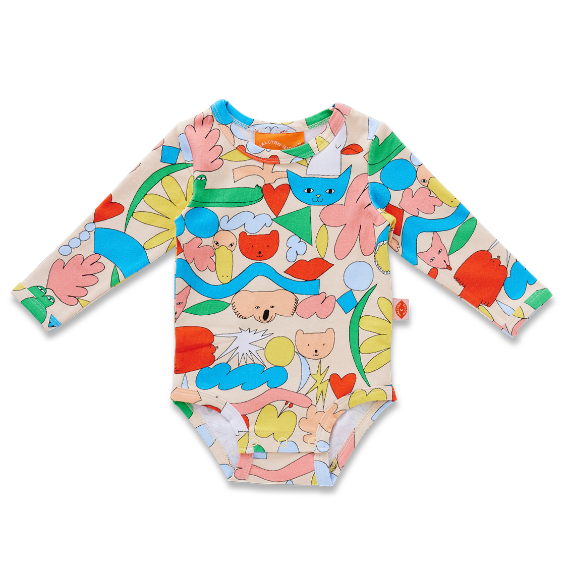 Halcyon Nights - Long Sleeve Bodysuit / Little Billabong