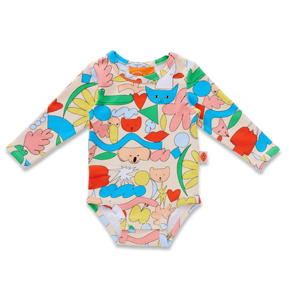 Halcyon Nights - Long Sleeve Bodysuit / Little Billabong