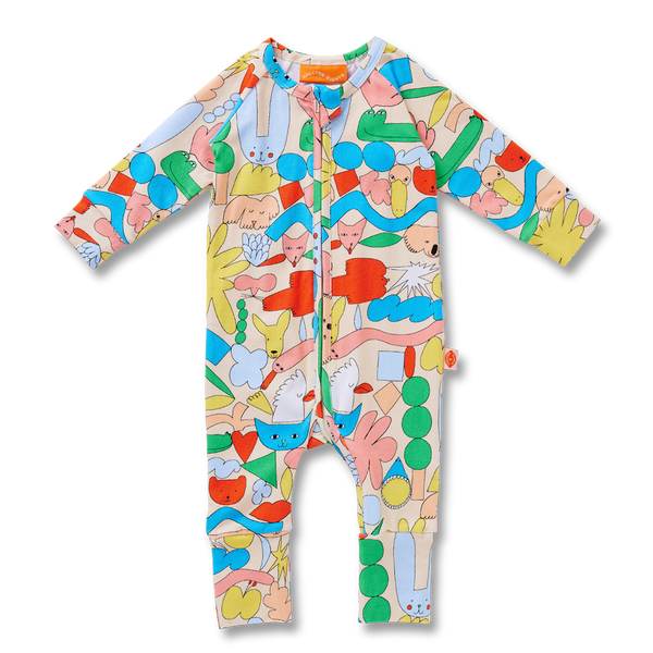 Halcyon Nights - Long Sleeve Romper / Little Billabong