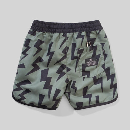 Munster Kids - Zapper Board Short / Olivine