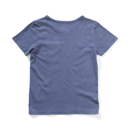 Munster Kids - Pocket Check SS Tee / Mineral Denim