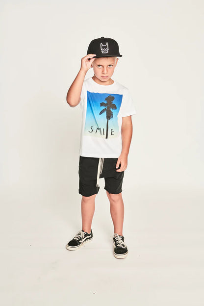 Munster Kids - Ahoy SS Tee / White