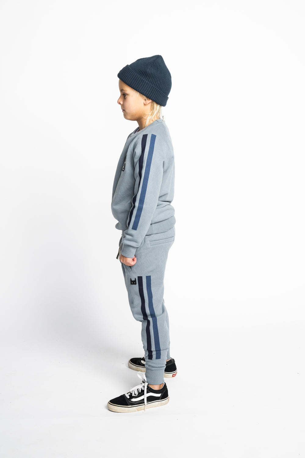 Munster - Skull Racer Crew/Mid Blue