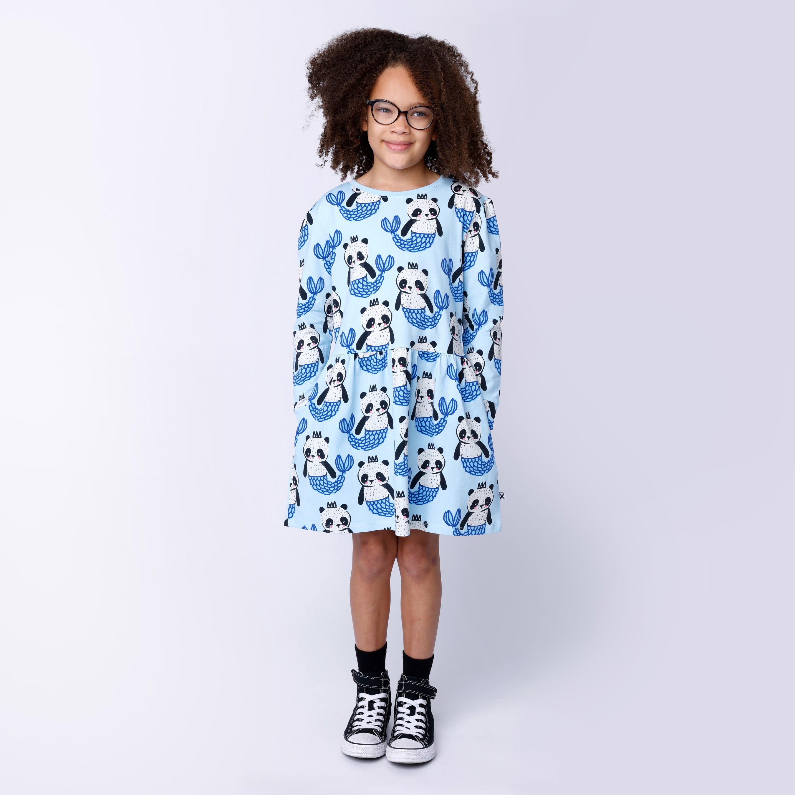 Minti - Mer-Panda Dress / Blue