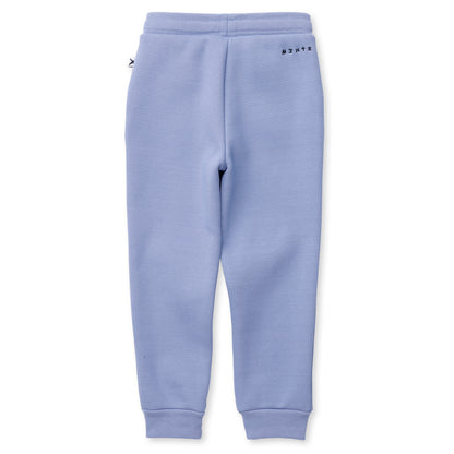 Minti - Furry Waffle Trackies / Cornflower