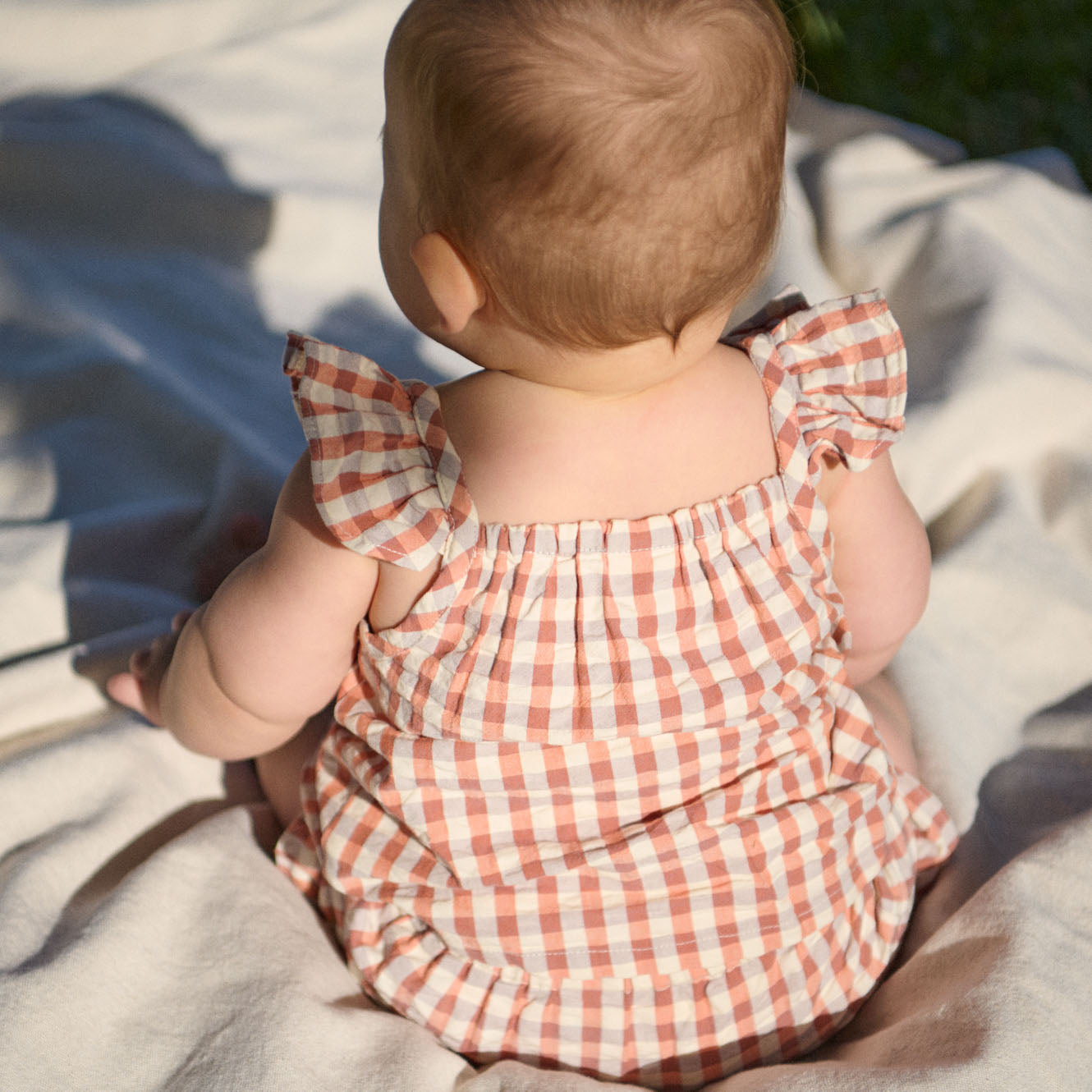 Nature Baby - Petal Set / Dandelion Gingham