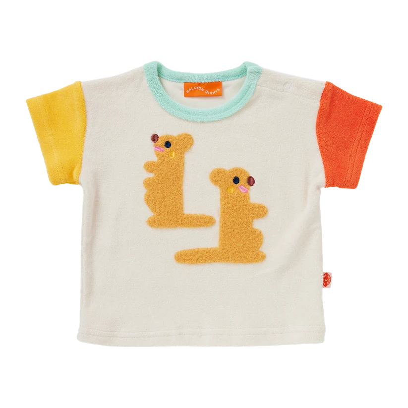 Halcyon Nights - Terry T-Shirt / Zoo Crew Cream