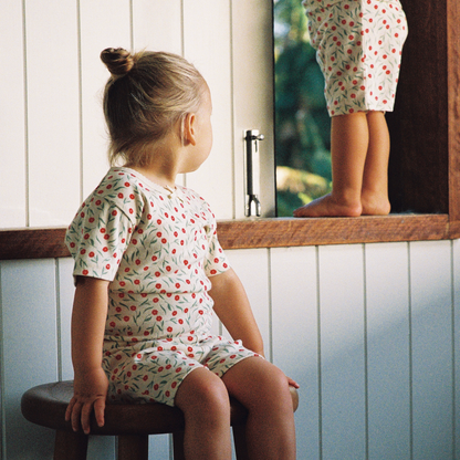 Nature Baby - Shortie Pyjama Set / Joiette Print