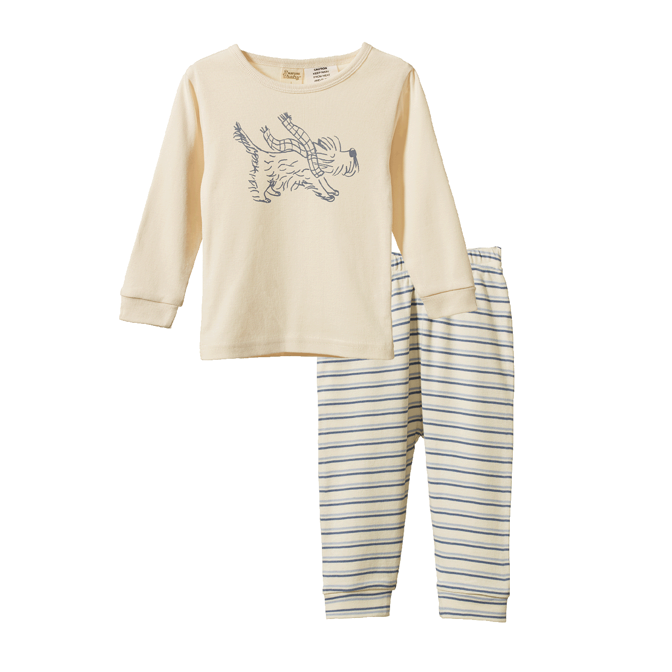 Nature Baby - 2PC Long Sleeve Pyjamas / Franklin Print
