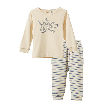 Nature Baby - 2PC Long Sleeve Pyjamas / Franklin Print