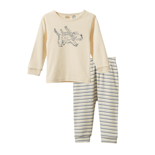 Nature Baby - 2PC Long Sleeve Pyjamas / Franklin Print
