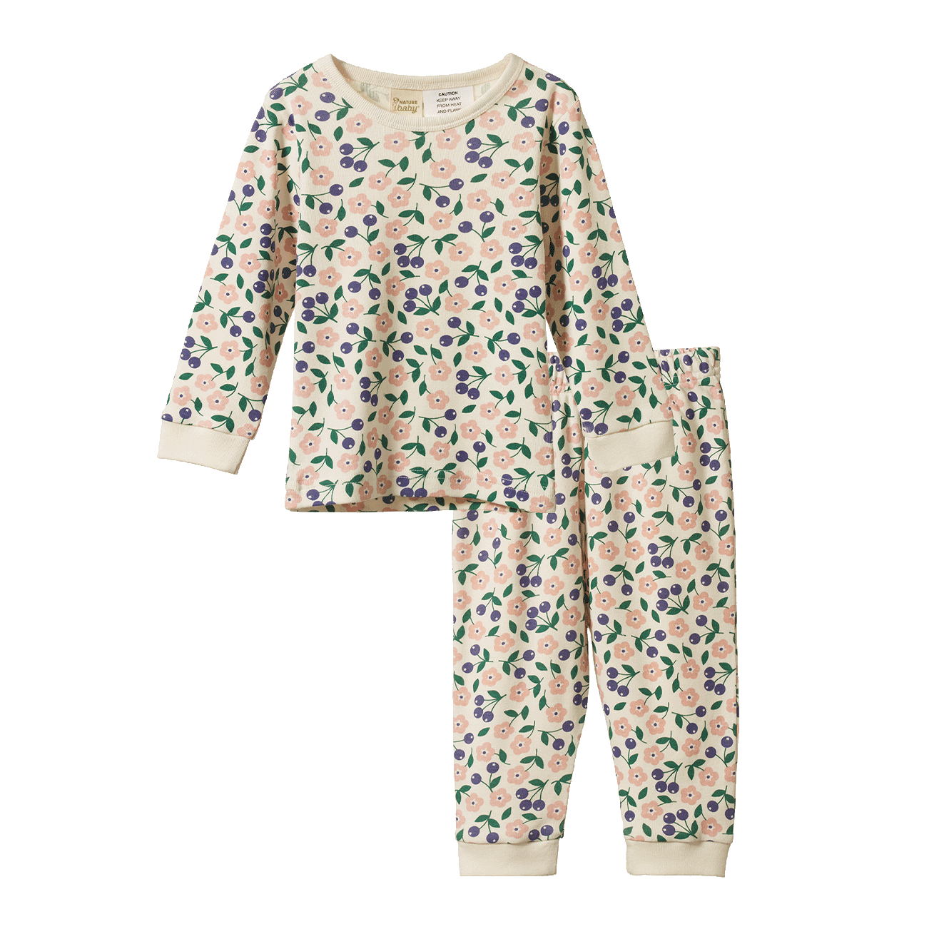 Nature Baby - 2PC Long Sleeve Pyjamas / Grande Briarwood Print