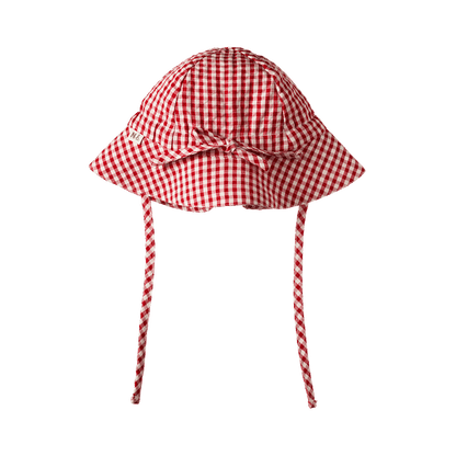 Nature Baby - Sunhat / Red Gingham