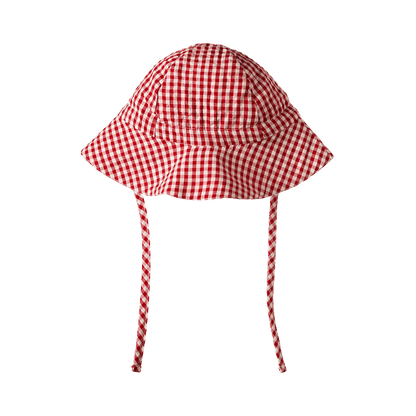 Nature Baby - Sunhat / Red Gingham