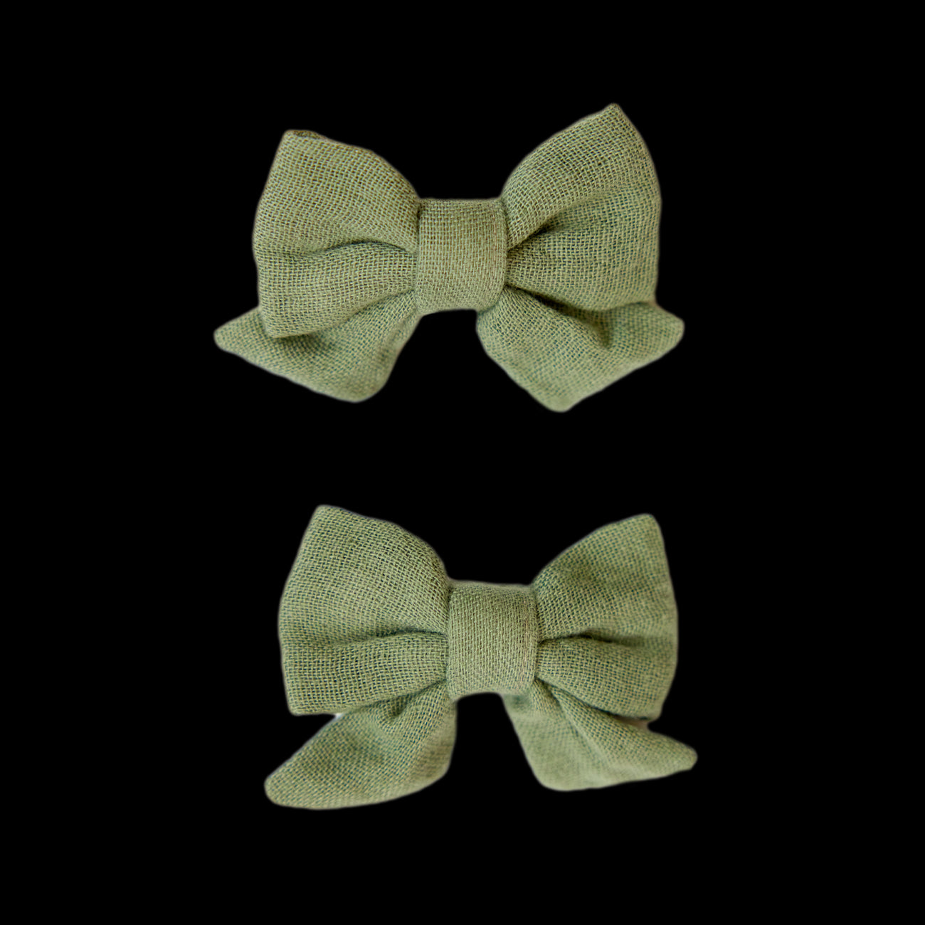 Nature Baby - Bow Hair Clips / 2 Pack