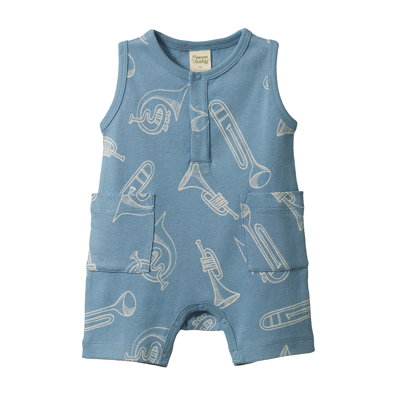 Nature Baby - Camper Suit / Jazz Print