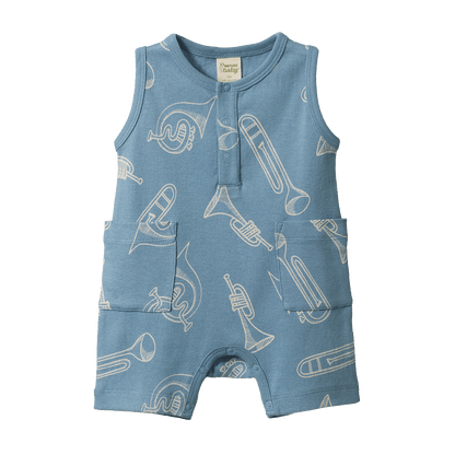 Nature Baby - Camper Suit / Jazz Print