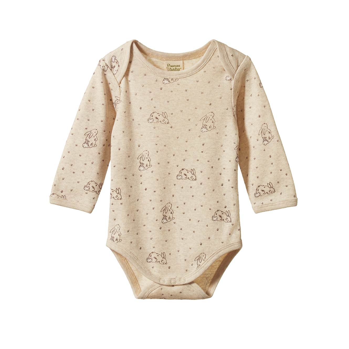 Nature Baby - Long Sleeve Bodysuit / Bramble Burrow Print