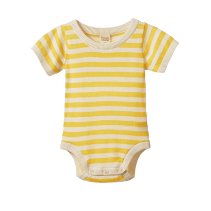 Nature Baby - Ren Bodysuit / Sunny Sea Stripe