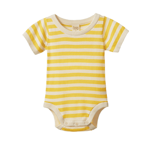 Nature Baby - Ren Bodysuit / Sunny Sea Stripe