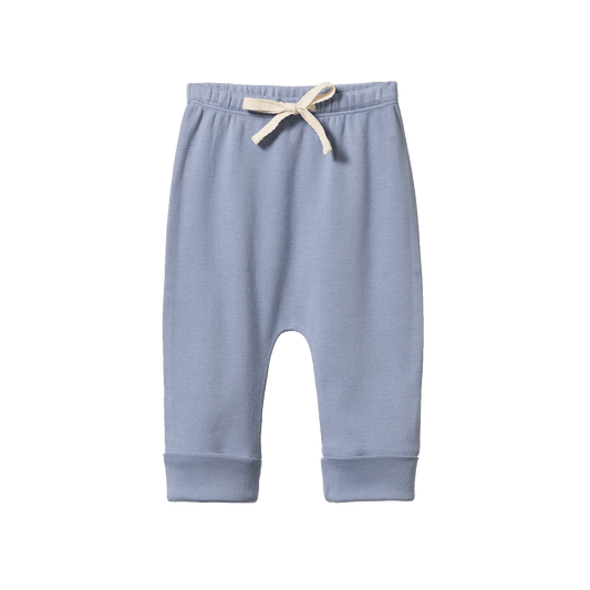Nature Baby - Drawstring Pants / Dusky Blue
