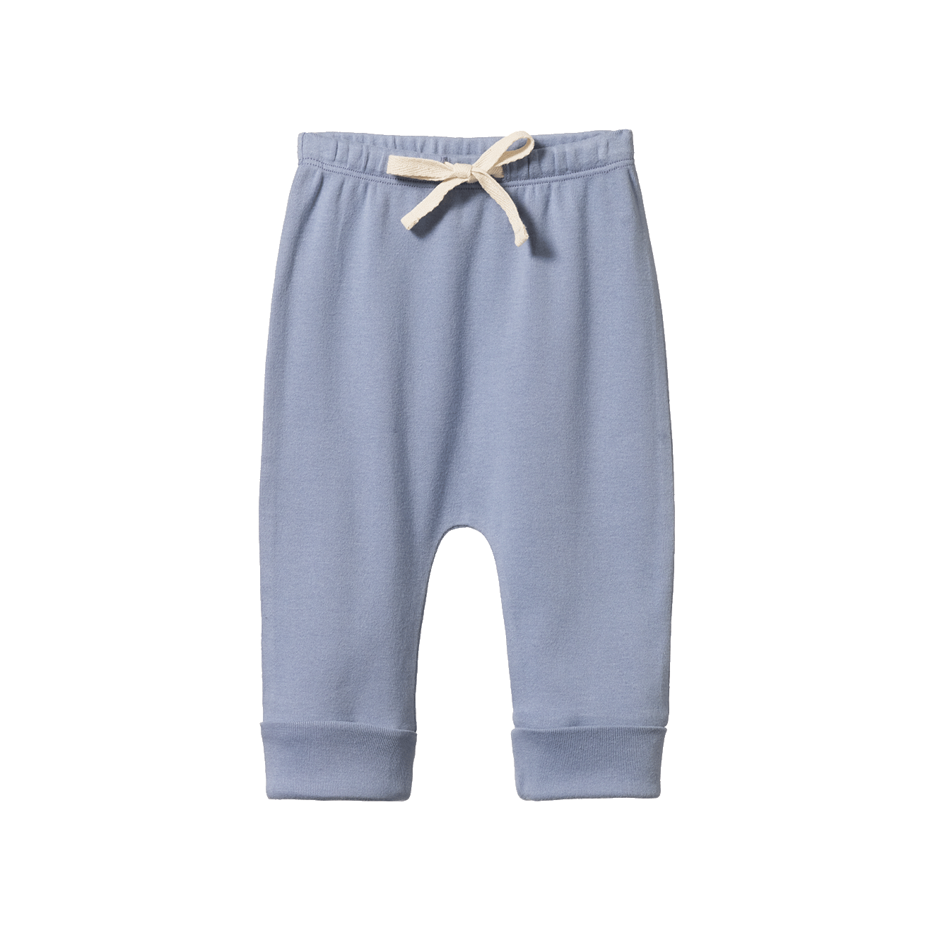 Nature Baby - Drawstring Pants / Dusky Blue