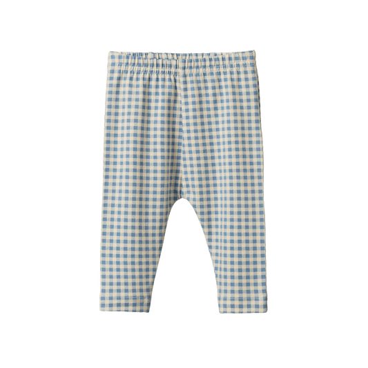 Nature Baby - Leggings / Blue Gingham
