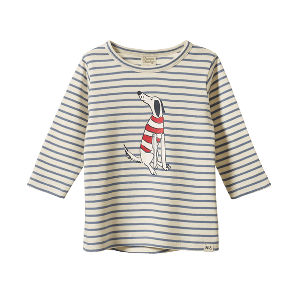 Nature Baby - Long Sleeve River Tee / Best Friend Stripe